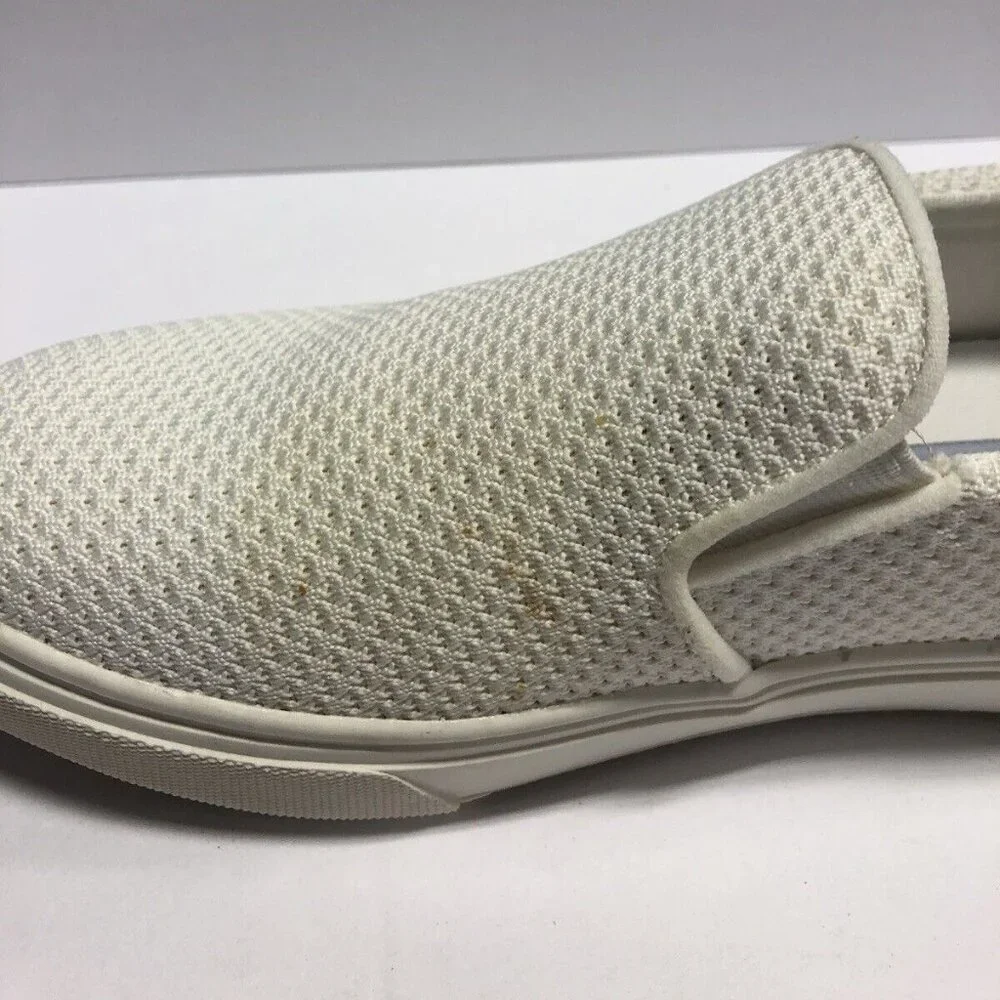 Steve Madden Women’s Coulter White Slip-On Shoes, Size 7.5M